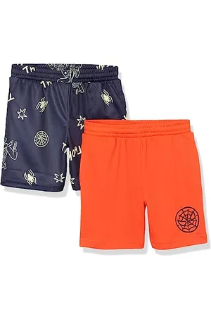 Amazon Disney | Marvel | Star Wars Pantaloncini sportivi in tessuto a rete Bambini e ragazzi, Pacco da 2, , 2 anni