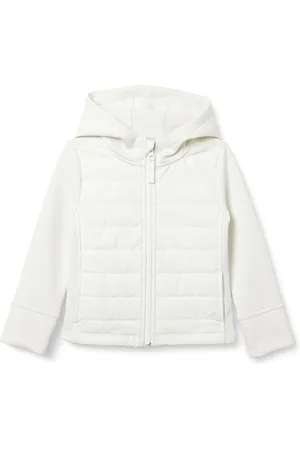 Amazon Giacca Sportiva con Cappuccio e Cerniera Integrale Bambine e Ragazze, , 4 Anni