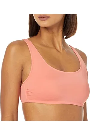 Amazon Top Corto da Mare con Scollo Rotondo Donna, , 42