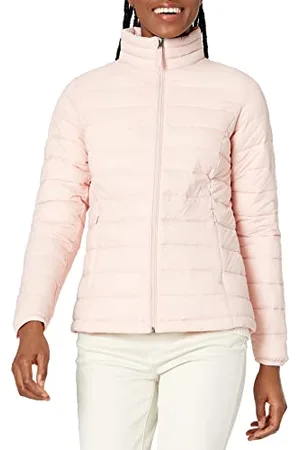 Amazon Piumino leggero impermeabile ripiegabile (disponibile in taglie forti) Donna, , XS