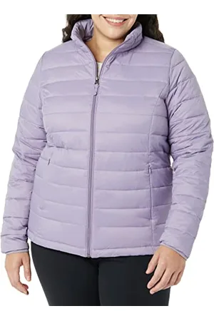 Amazon Piumino Leggero Impermeabile Ripiegabile (Disponibile in Taglie Forti) Donna, , S