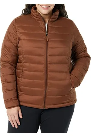 Amazon Piumino Leggero Impermeabile Ripiegabile (Disponibile in Taglie Forti) Donna, , XS