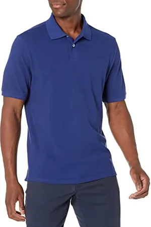 Amazon Polo in Cotone piqué vestibilità Regular (Disponibile in Taglie Extra Forti) Uomo, , XXL
