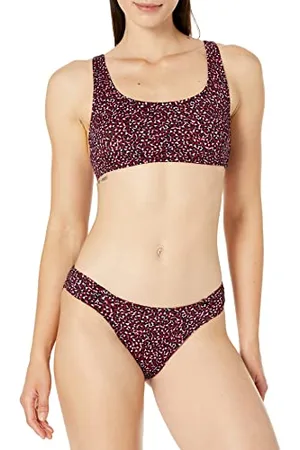 Amazon Top Corto da Mare con Scollo Rotondo Donna, , 44