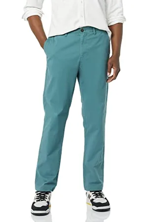 Amazon Pantaloni Chino Elasticizzati Casual vestibilità Sportiva (Disponibili in Taglie Extra Forti) Uomo, , 28W / 30L
