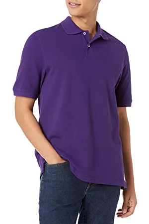 Amazon Polo in Cotone piqué vestibilità Regular (Disponibile in Taglie Extra Forti) Uomo, , XL