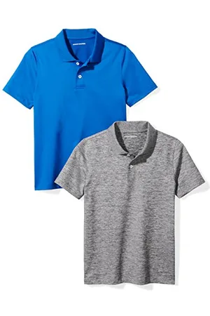 Amazon Polo Sportive da Allenamento Bambini e Ragazzi, Pacco da 2, , 2 Anni