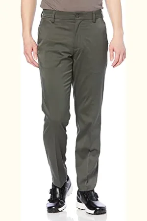 Amazon Pantaloni Elasticizzati con Taglio Dritto Uomo, , 35W / 28L