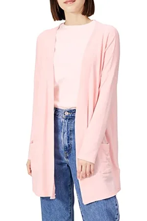 Amazon Cardigan Leggero e Comodo Aperto sul Davanti Donna, , XS