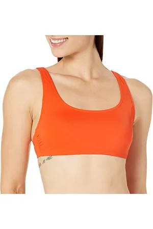 Amazon Top Corto da Mare con Scollo Rotondo Donna, , 42
