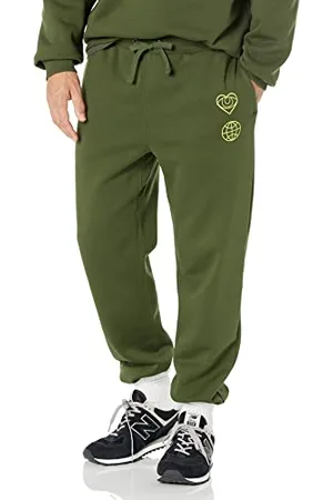 Amazon Pantaloni della Tuta a Fondo Chiuso vestibilità Comoda (Disponibile nelle Taglie Big & Tall) Uomo, , S
