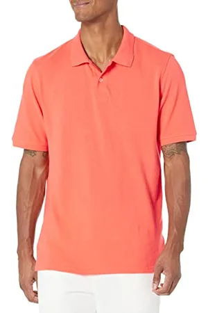 Amazon Polo in Cotone piqué vestibilità Regular (Disponibile in Taglie Extra Forti) Uomo, , S