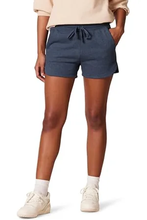 Amazon Pantaloncini in Pile con Tasche Donna, , XXL