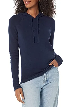 Amazon Maglione Pullover con Cappuccio Morbido Al Tatto Donna, , XS