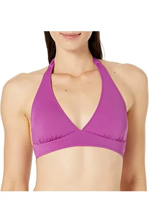 Amazon Costume da Bagno Bikini con Allacciatura al Collo e Supporto Leggero (Disponibile per Taglie Forti) Donna, , 42