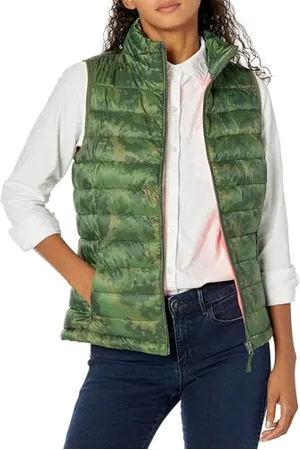 Amazon Piumino Smanicato Ripiegabile Impermeabile Leggero Donna, , S