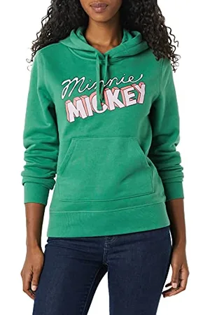 Amazon Disney | Marvel | Star Wars | Princess Felpe con Cappuccio in Pile (Disponibili in Taglie Forti) Donna, , 6XL Plus