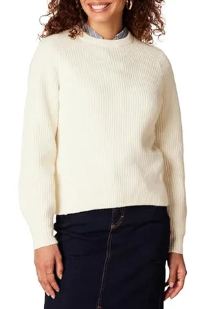 Amazon Maglione a costine a girocollo Donna, , M