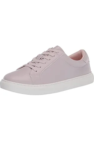 THE DROP Nina, scarpe da tennis alla moda, con lacci da Donna, Creme Rosa, 35.5 EU