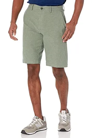 Amazon Pantaloncini Oxford Elasticizzati Comodi Leggeri 28 cm Slim (in precedenza Goodthreads) Uomo, , 28W