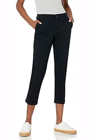 Amazon Pantaloni Kaki Aderenti A Vita Medio Alta con Gamba Affusolata (Disponibili in Taglie Forti) Donna, , 50