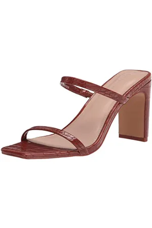 THE DROP Avery-Sandali con Tacco Alto a Due Cinturini Heeled-Sandals da Donna, , 42 EU