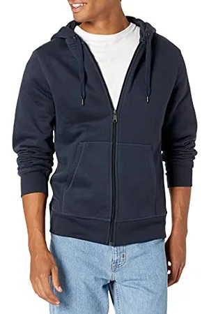 Amazon Felpa con Cappuccio e Cerniera Integrale in Pile (Disponibile nelle Taglie Big & Tall) Uomo, , XS