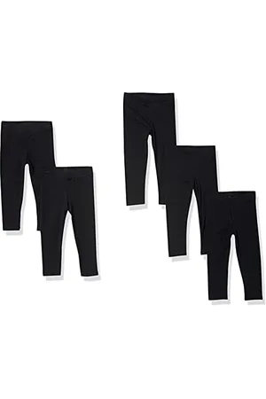 Amazon Leggings Bambine e Ragazze, Pacco da 5, , 9 Anni