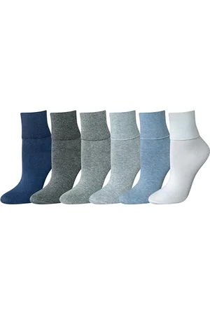 Amazon Calzini con Risvolto Leggeri Donna, 6 Paia, , 38.5-43