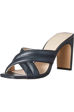 THE DROP Sandali da donna Ava con cinturino incrociato, con tacco alto, , 37.5 EU