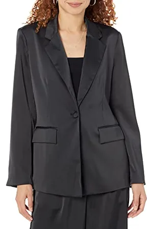 THE DROP Blazer da Donna, Zeke, Elasticizzato e Setoso, , M