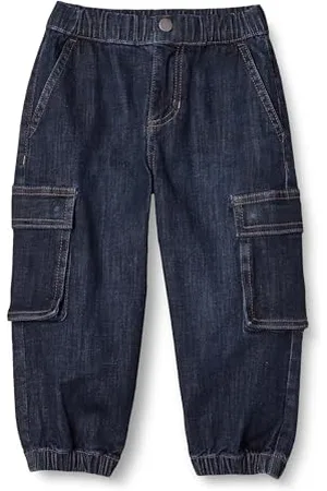 Amazon Jeans Cargo in Denim Elasticizzato Bambini e Ragazzi, , 9 Anni