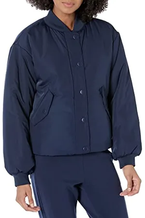 Amazon Bomber Corto Imbottito in Poliestere Riciclato dalla vestibilità Comoda (Taglie Forti Disponibili) (in precedenza Amazon Aware) Donna, , 5XL Plus