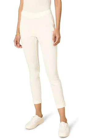Amazon Pantaloni alla Caviglia Aderenti ed Elasticizzati con Cerniera Laterale Donna, , 40