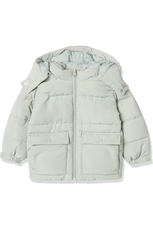 Amazon Piumino a Maniche Lunghe in Sherpa di Poliestere Riciclato (precedentemente Amazon Aware) Unisex Bambini e Ragazzi, , 4 Anni