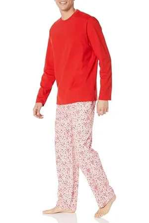 Amazon Pigiama in Morbida Flanella (Disponibile nelle Taglie Big & Tall) Uomo, , XXL
