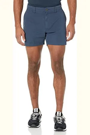 Amazon Pantaloncini Chino Elasticizzati Aderenti da 13 cm con Parte Anteriore Piatta (in Precedenza Goodthreads) Uomo, , 34W
