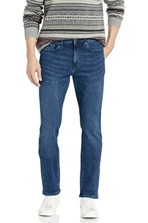 Amazon Jeans Comodi Elasticizzati Dritti vestibilità Aderente (in precedenza Goodthreads) Uomo, , 40W / 32L
