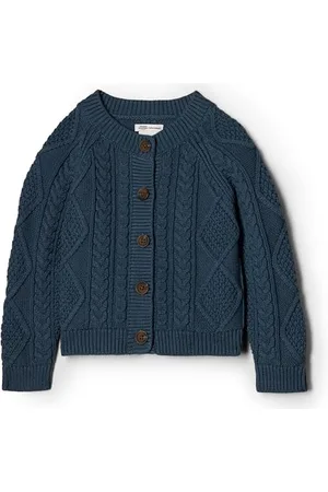 Amazon X Sofia Grainge Cardigan da Pescatore Unisex Bambini e Ragazzi, , 4 Anni