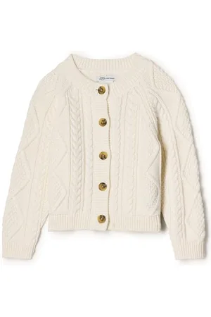 Amazon X Sofia Grainge Cardigan da Pescatore Unisex Bambini e Ragazzi, , 4 Anni