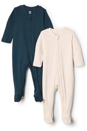 Amazon X Sofia Grainge Pagliaccetto in Cotone per Dormire E Giocare Unisex Bimbi, Pacco da 2, , Prematuro