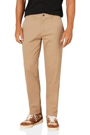 Amazon Pantaloni Chino Elasticizzati Casual Vestibilità Sportiva (Disponibili in Taglie Extra Forti) Uomo, , 29W / 28L