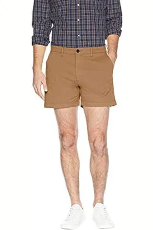 Amazon Pantaloncini Chino Elasticizzati Aderenti da 13 cm con Parte Anteriore Piatta (in Precedenza Goodthreads) Uomo, , 31W