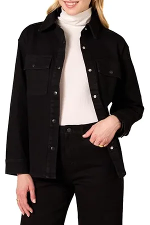 Amazon Camicia Pesante in Denim con vestibilità Oversize Donna, , XL