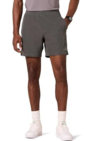 Amazon Pantaloncini da Allenamento in Tessuto Elasticizzato Performance Uomo, , XS