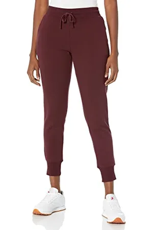 Amazon Pantaloni da Jogging in Pile con Risvolto (Disponibili in Taglie Forti) Donna, , 4XL Plus
