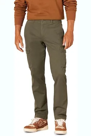 Amazon Pantaloni Cargo Elasticizzati e Aderenti (Disponibili nelle Taglie Big & Tall) Uomo, , 38W / 30L