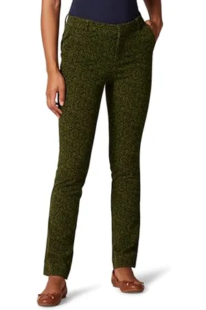 Amazon Pantaloni Bielastici A Gamba Dritta Intera Donna, , 42-44