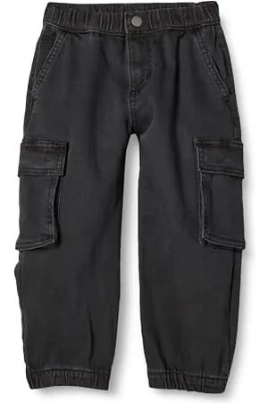Amazon Jeans Cargo in Denim Elasticizzato Bambini e Ragazzi, , 9 Anni