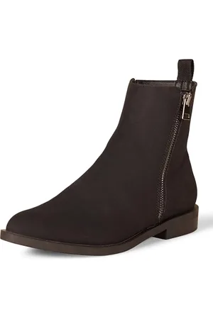 Amazon Stivaletti Bassi con Cerniera Esterna Donna, , 37.5 EU